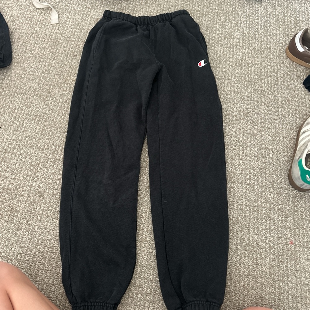 Black Champion Sweatpants